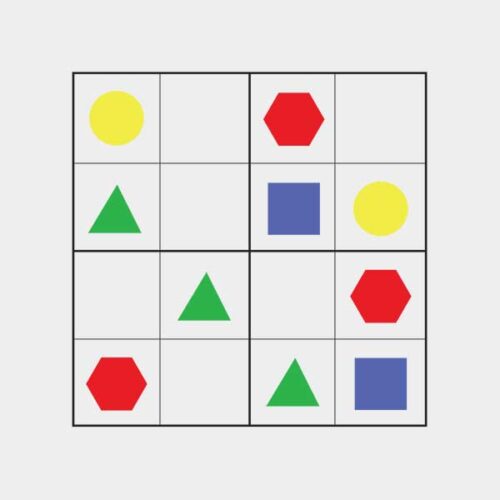 Sudoku for børn med grafik