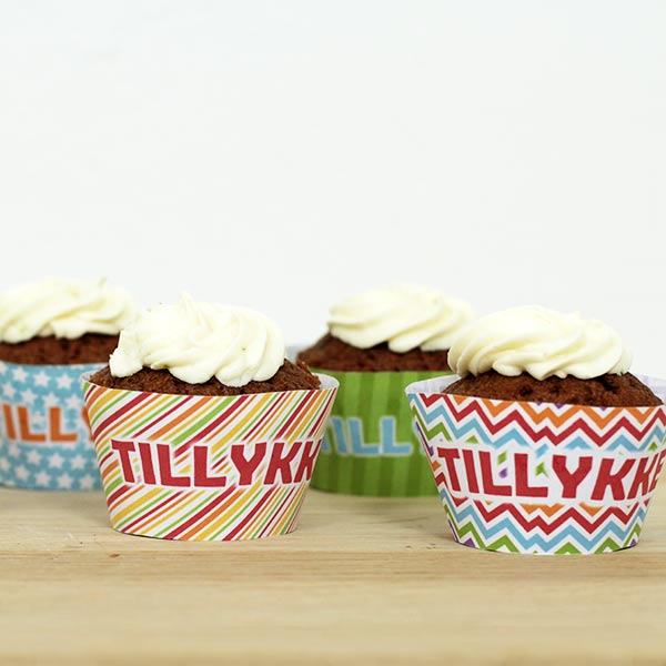 Cupcake wrappers - DIY
