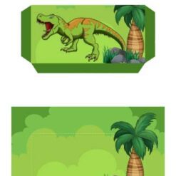 Lomme-til-mærkater-dinosaurer