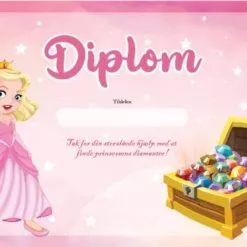 Diplom - Prinsesse skattejagt