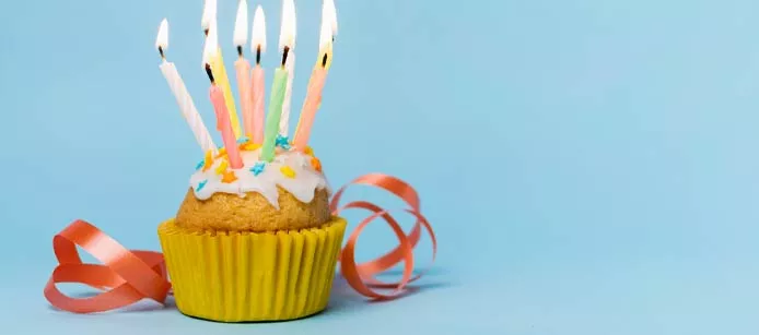Cup cakes til 10-års fødselsdag