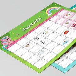 Kalender til børn - Enhjørninge
