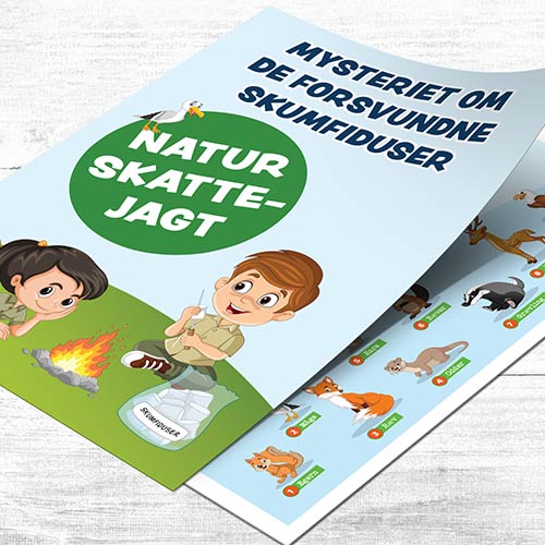 Naturskattejagt for børn