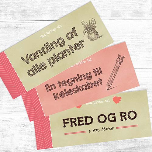 Kuponhæfte til mor - Billede 2