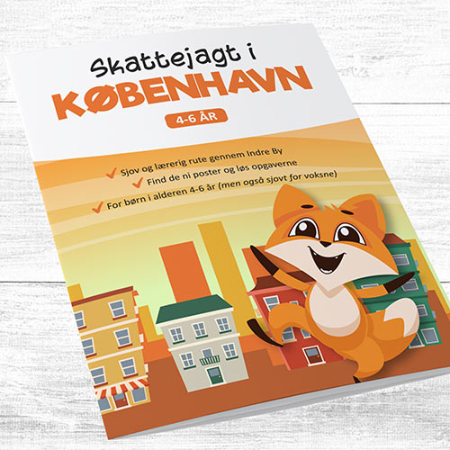Skattejagt i København for børn 4-6 år