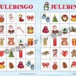 Julebingo - spil for hele famlien