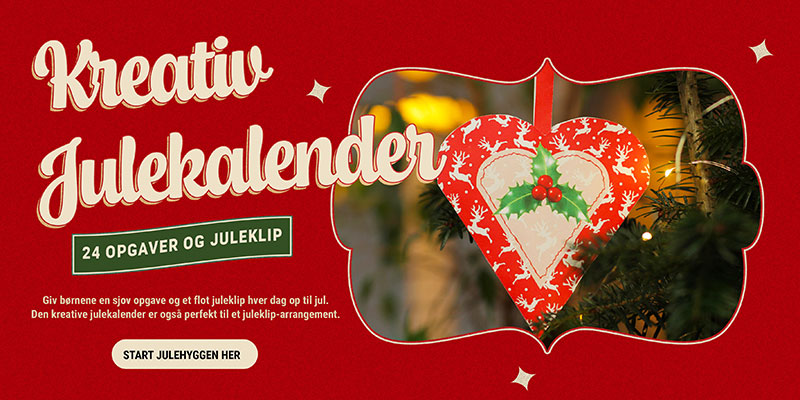 Kreativ julekalender for børn