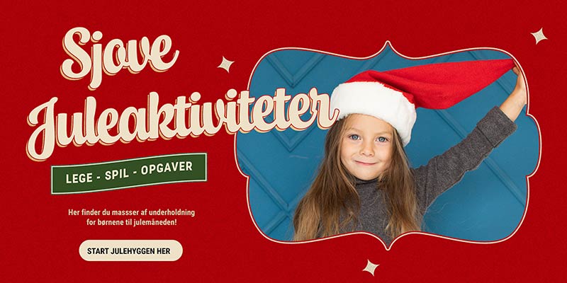 Juleopgaver for børn