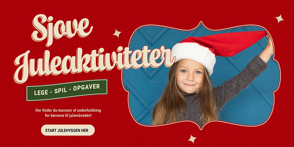 Juleopgaver for børn