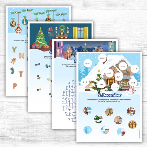 Escape Room Julekalender: Jagten på julemandens gaveliste - Billede 3