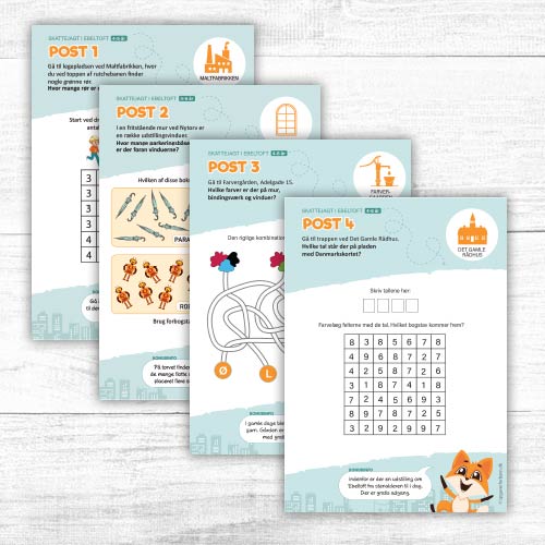 Skattejagt i Ebeltoft 4-6 år - Billede 2