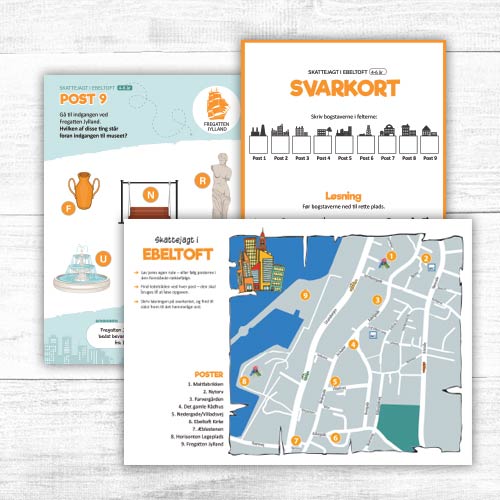 Skattejagt i Ebeltoft 4-6 år - Billede 4