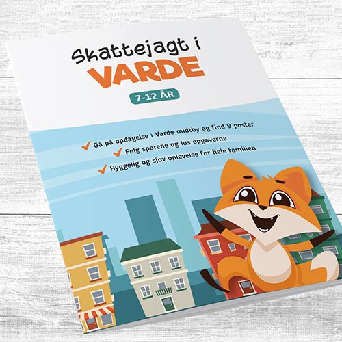 Skattejagt i Varde for børn 7-12 år