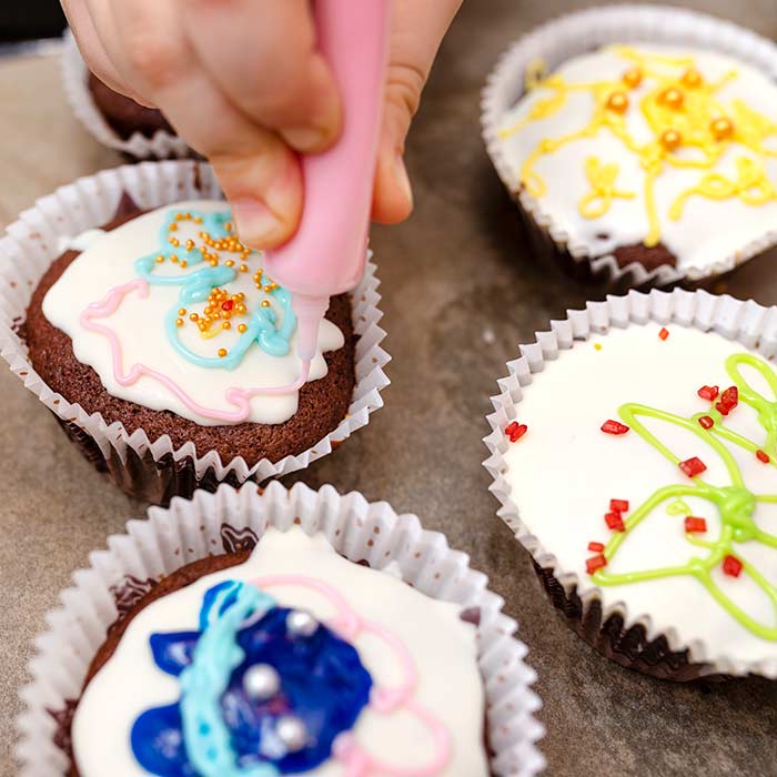 Cup cake konkurrence til børnefødselsdagen